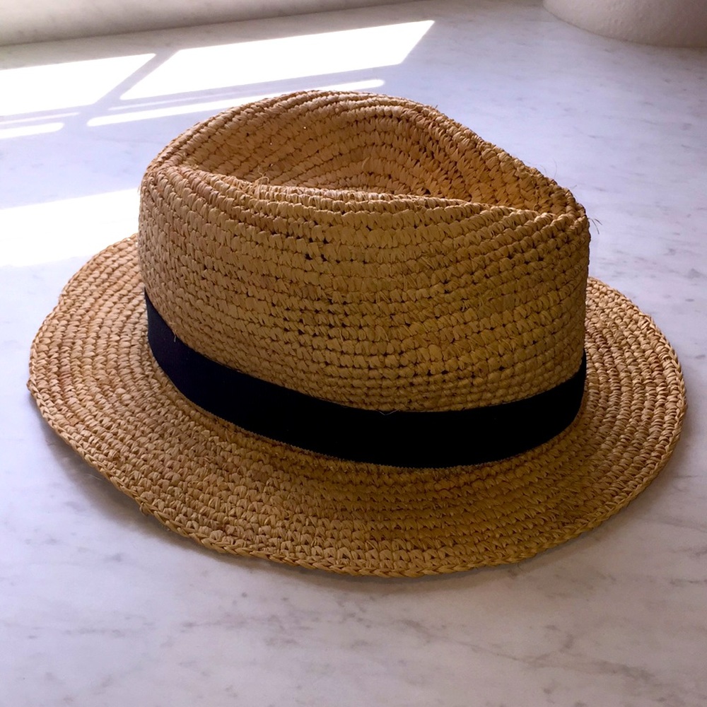 J. Crew straw hat
